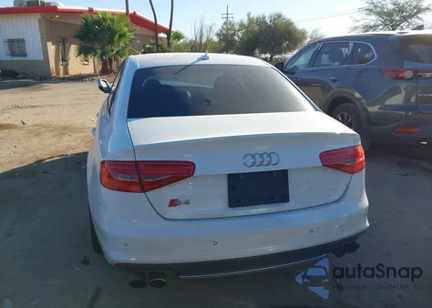 2013 Audi S4 3.0T Premium Plus from USA, damaged, VIN WAUBGAFL6DA104341